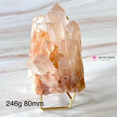 Pink Lemurian Abundance Quartz (Mineral Gallery) Brazil Crystals