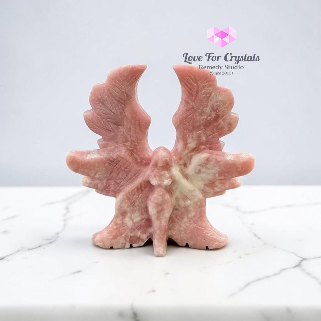 Pink Opal Angel Goddess (12cm) - 12cm - Opal