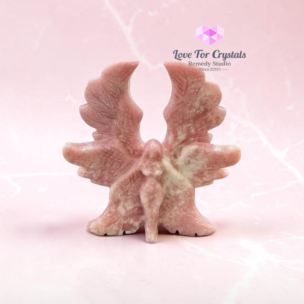 Pink Opal Angel Goddess (12cm) - 12cm - Opal