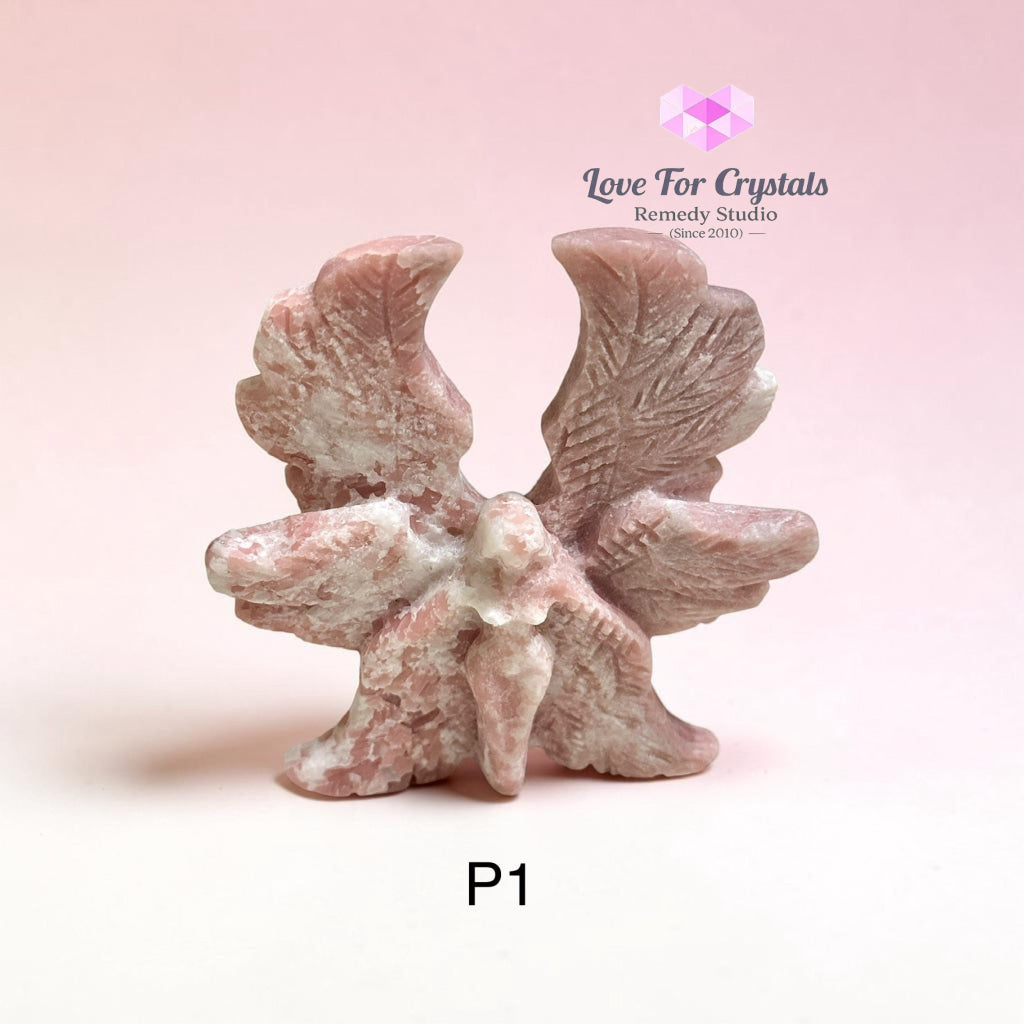 Pink Opal Goddess Angel 12cm - Photo 1 - Pink opal