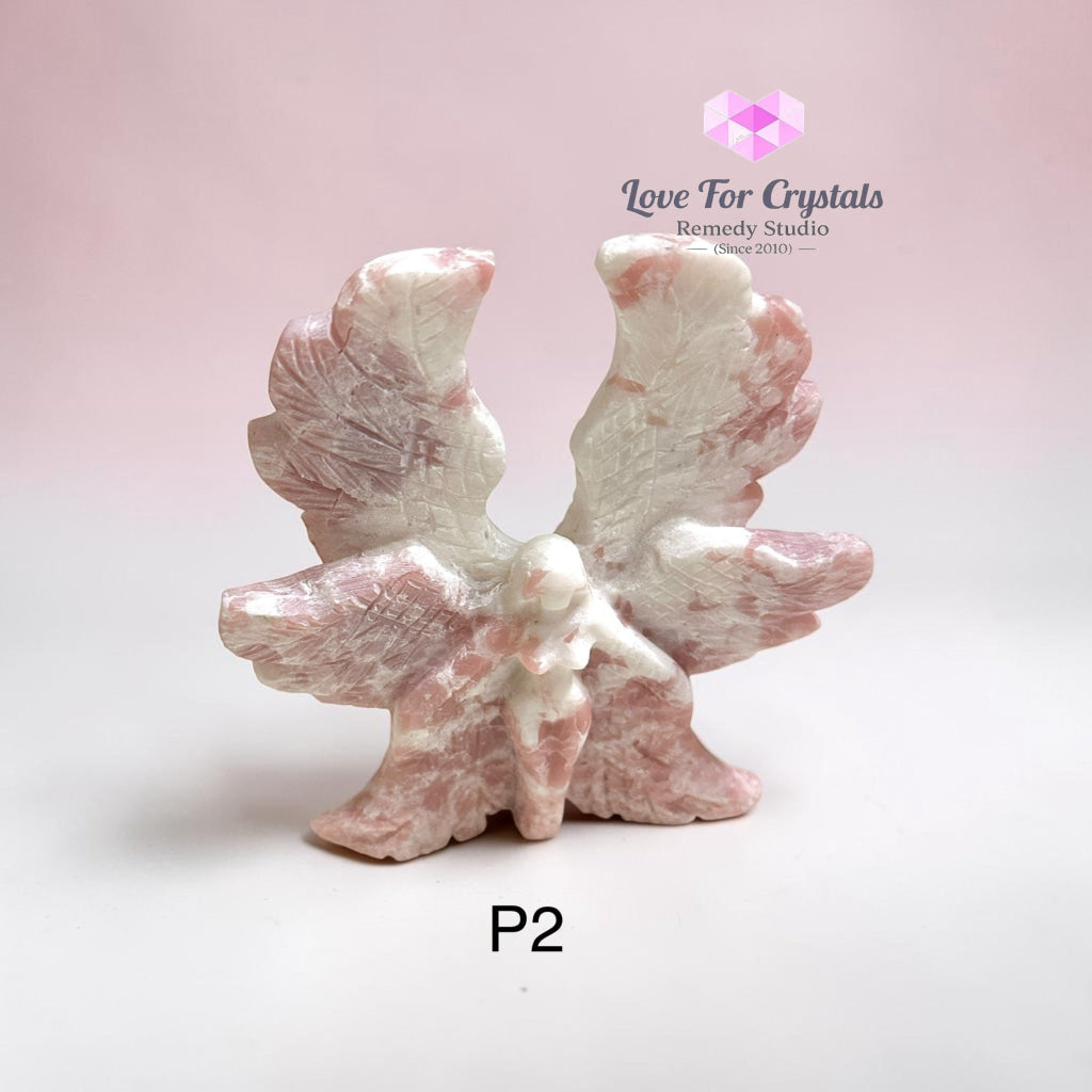 Pink Opal Goddess Angel 12cm - Photo 2 - Pink opal