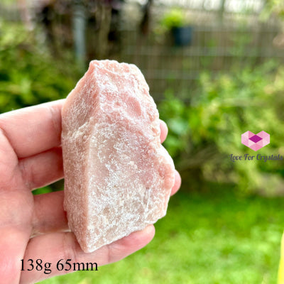 Pink Opal Raw (Madagascar) Aaa Grade 138G 65Mm Crystals