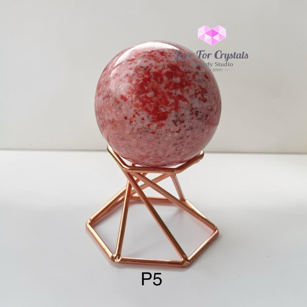 Pink Zoisite Sphere (Pakistan) 45-50mm (Healing the Heart) Rare! - Photo 5 - Crystal sphere
