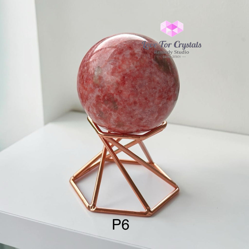 Pink Zoisite Sphere (Pakistan) 45-50mm (Healing the Heart) Rare! - Photo 6 - Crystal sphere