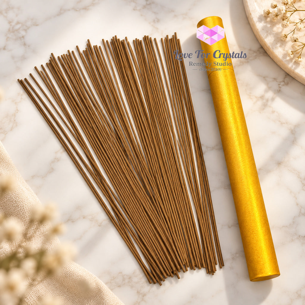 Premium Agarwood Incense Sticks in Tube, 70 Sticks - Incense