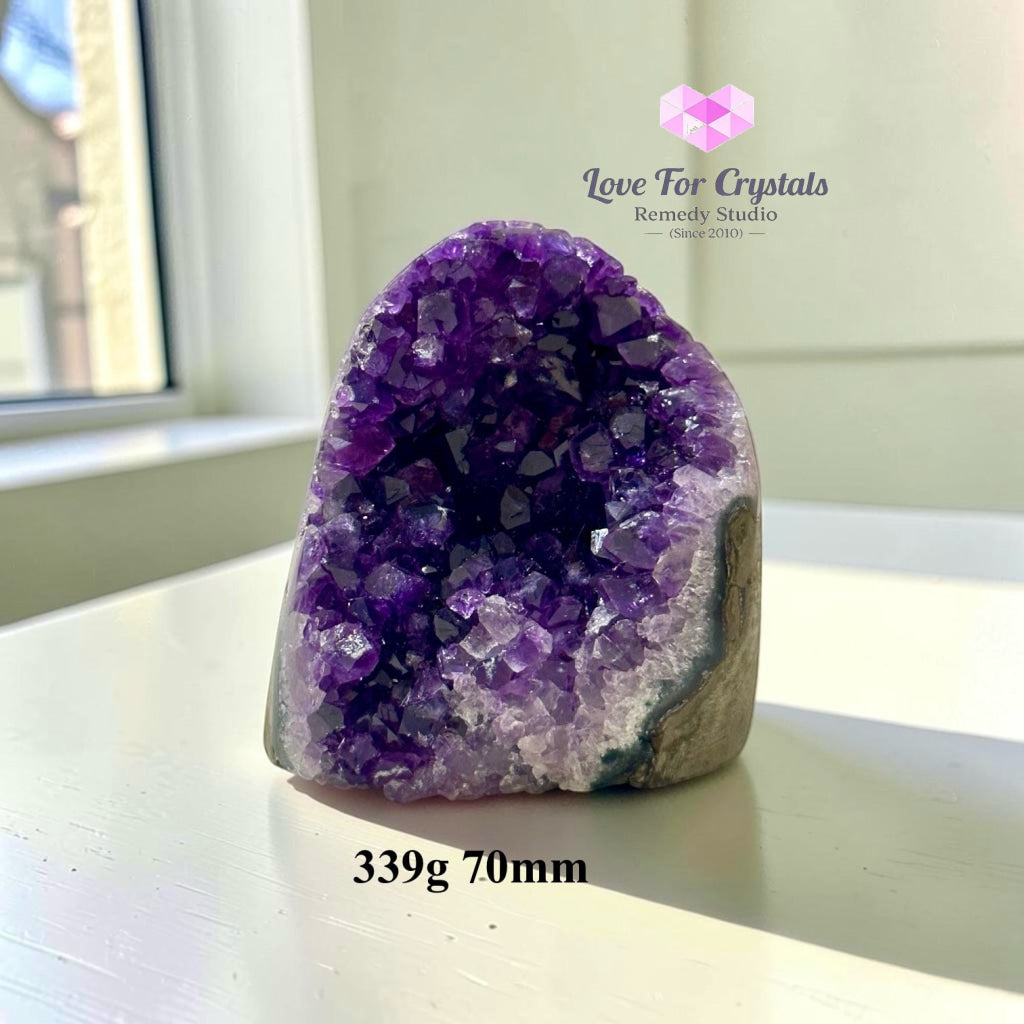 Premium Amethyst Cluster (Deep Colour AAAA) Brazil - 339g 70mm - Amethyst
