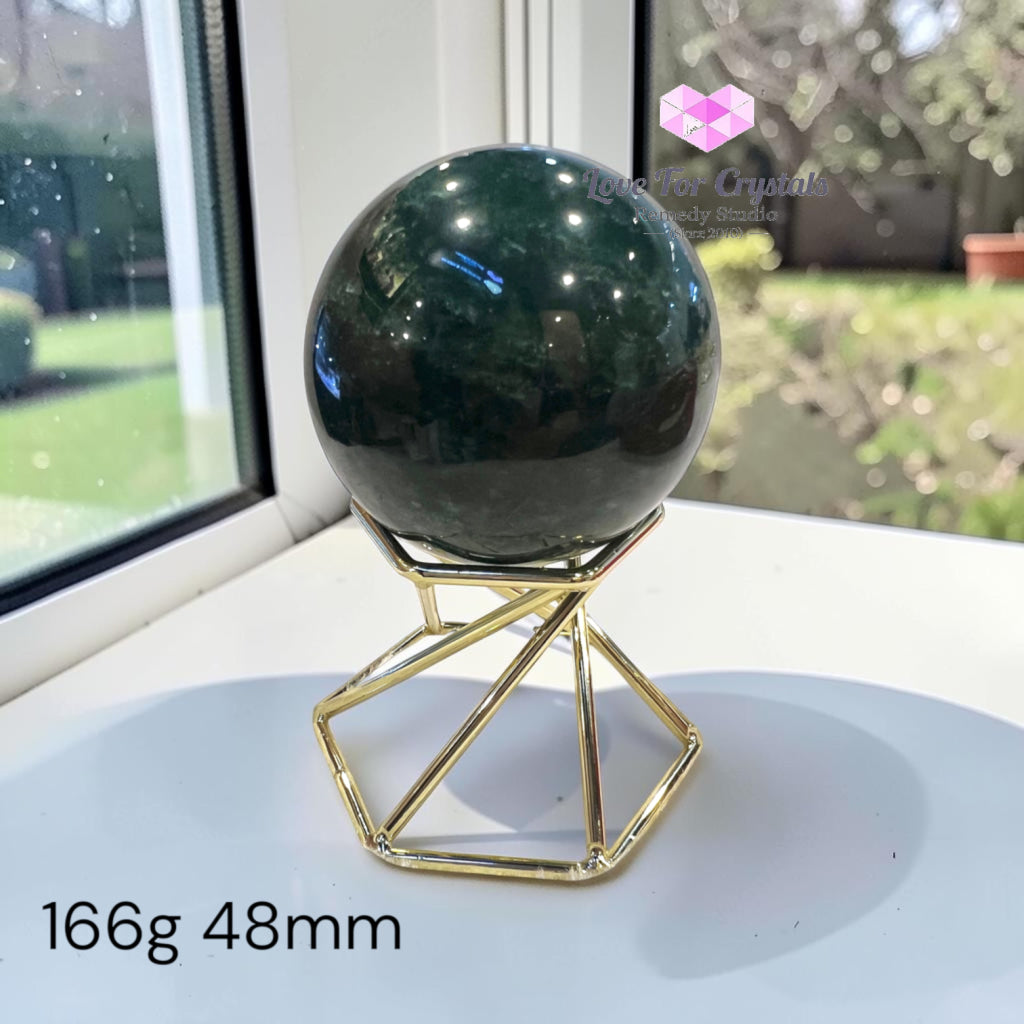 Premium Green Aventurine Sphere (Orb of Fortune & Luck) Brazil (AAA) - 166g 48mm - Crystal spheres