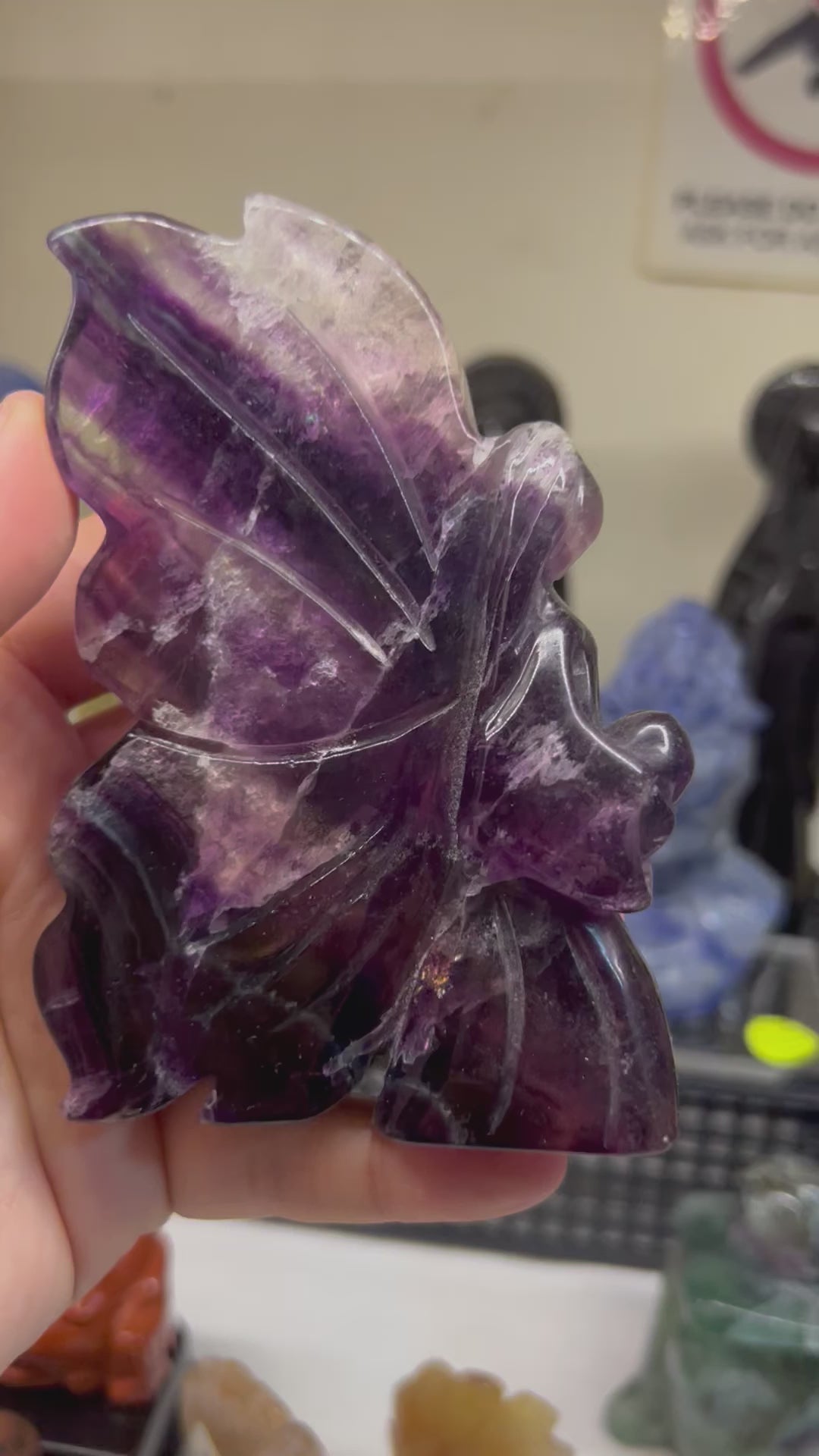 Fairy Crystal Statues