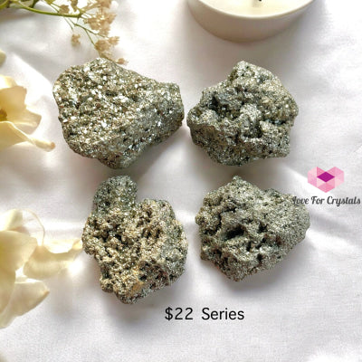 Pyrite Clusters (Peru) $22/Piece Series Raw Crystals