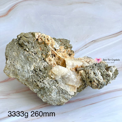 Pyrite Matrix (Mineral Gallery) Peru 3333G 260Mm Raw Crystals