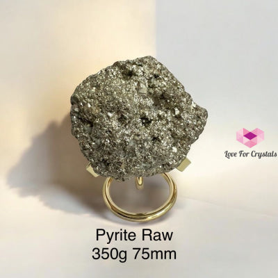 Pyrite Raw (The Shield of Power) Peru 350g 75mm
