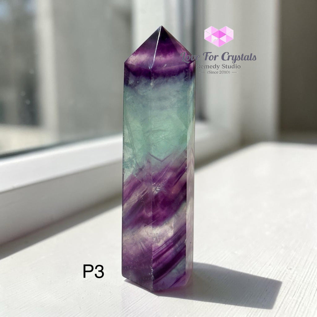 Fluorite Tower Point (Mexico) 75-90mm - Photo 3 - Fluorite
