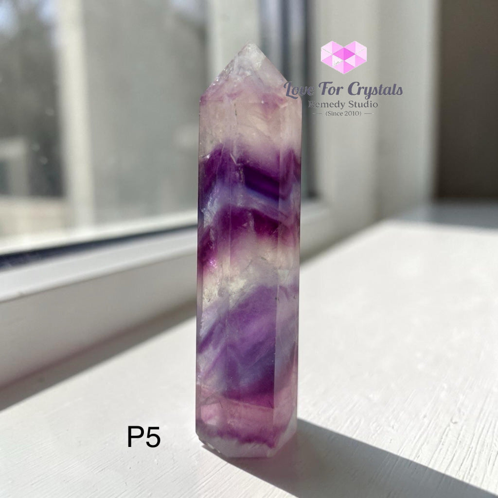 Fluorite Tower Point (Mexico) 75-90mm - Photo 5 - Fluorite