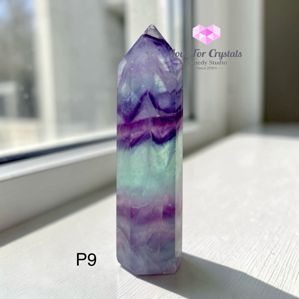 Fluorite Tower Point (Mexico) 75-90mm - Photo 9 - Fluorite