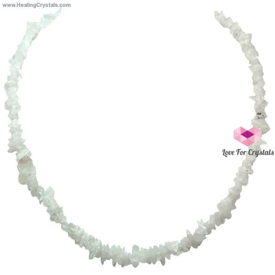 Rainbow Moonstone Chips Necklace Pendants & Necklaces