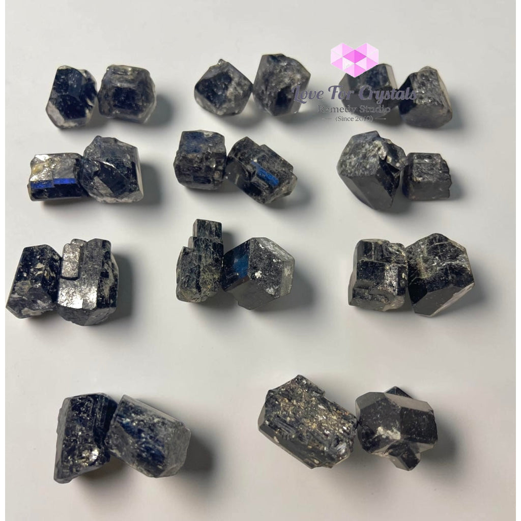 Raw Black Tourmaline 50g Pack of 2 (Protection • Grounding • Energy Shield) - Black tourmaline