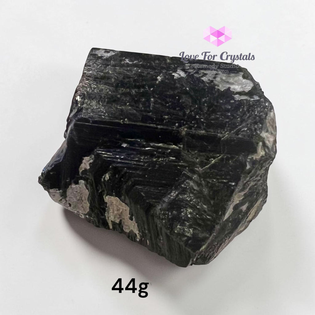 Raw Black Tourmaline (Protection • Grounding • Energy Shield) - Per Piece 44g - Black tourmaline