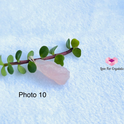 Raw Rose Quartz Pendant (Brazil) 20-45Mm Photo 10 Pendants & Necklaces