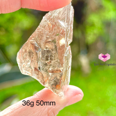 Red Epidote In Smoky Quartz Pocket Size (Aaa) Brazil Raw Stones