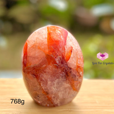 Red Fire Quartz (Brazil) 768G 110Mm Tumbled Stones