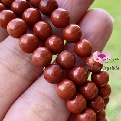 Red Jasper 6Mm Bracelet Bracelets
