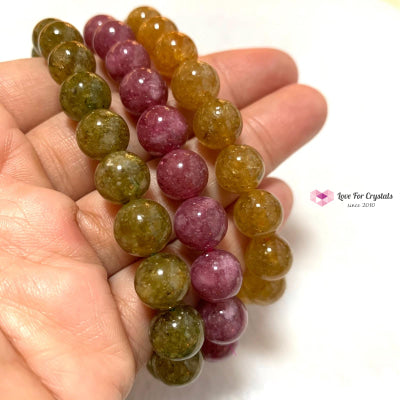 Red Tourmaline (Rubellite) Brazil Aaa Grade Bracelets & Bangles