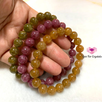 Red Tourmaline (Rubellite) Brazil Aaa Grade Bracelets & Bangles