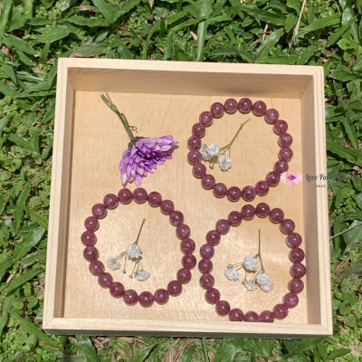 Red Tourmaline (Rubellite) Brazil Aaa Grade Bracelets & Bangles
