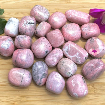 Rhodochrosite Tumbled (Argentina) Stones