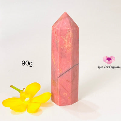 Rhodonite Points (Argentina) 90G 80Mm Crystal Point