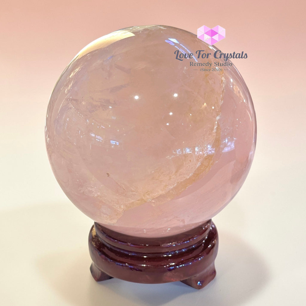 Rose Quartz Large Sphere * Rose quartz