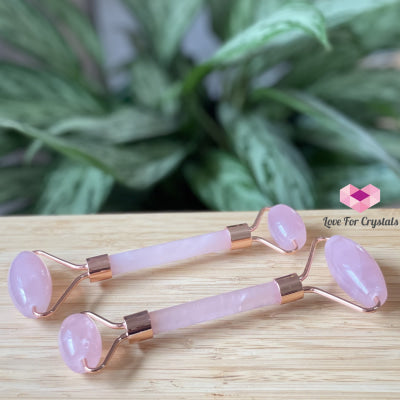 Rose Quartz Massage Roller (Aaa) Quartz