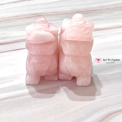 Rose Quartz Pixiu /Piyao 3