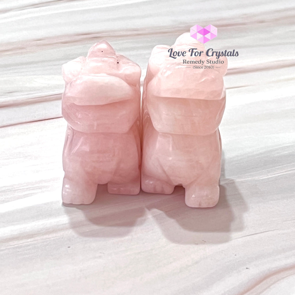 Rose Quartz Pixiu /Piyao 3
