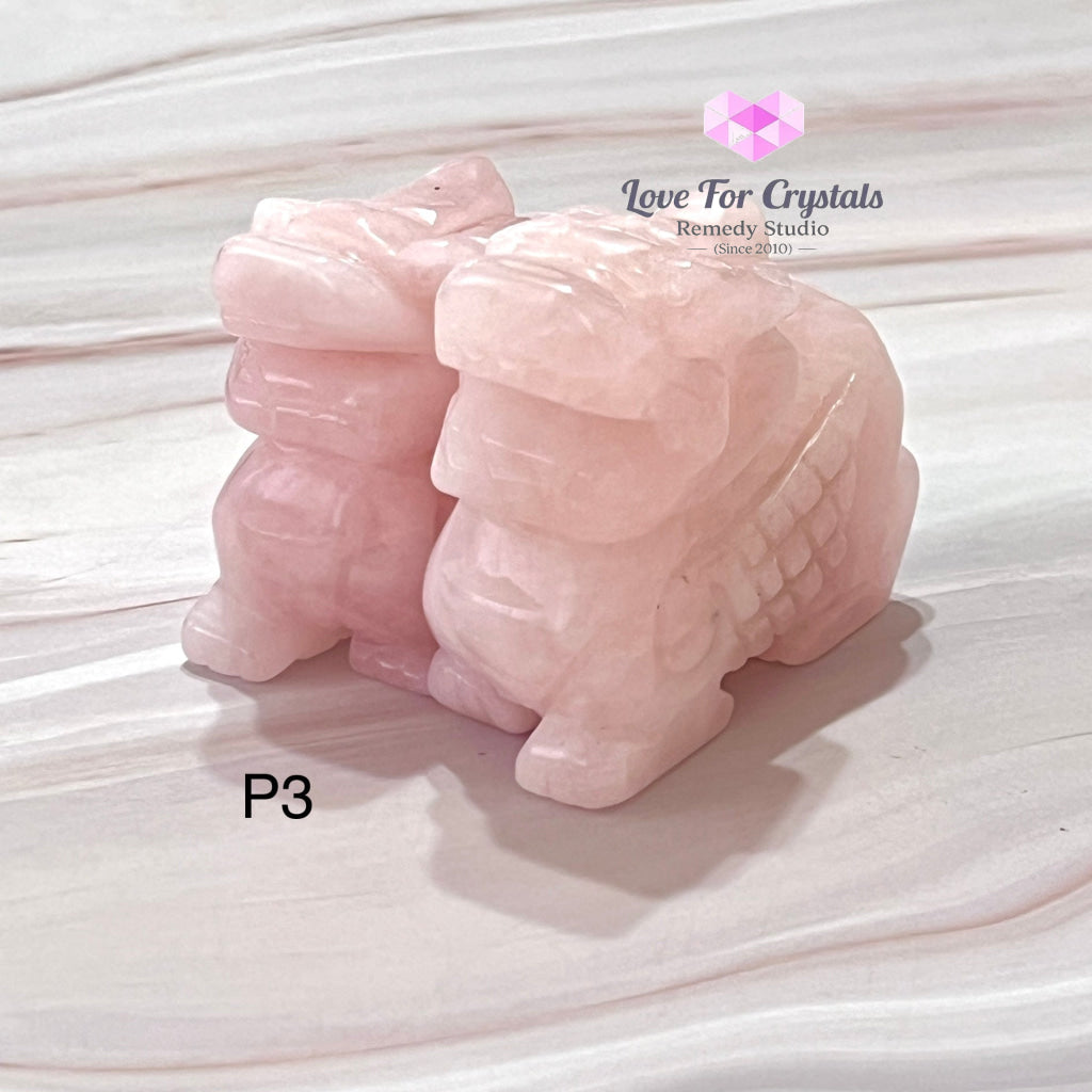 Rose Quartz Pixiu /Piyao 3 Photo