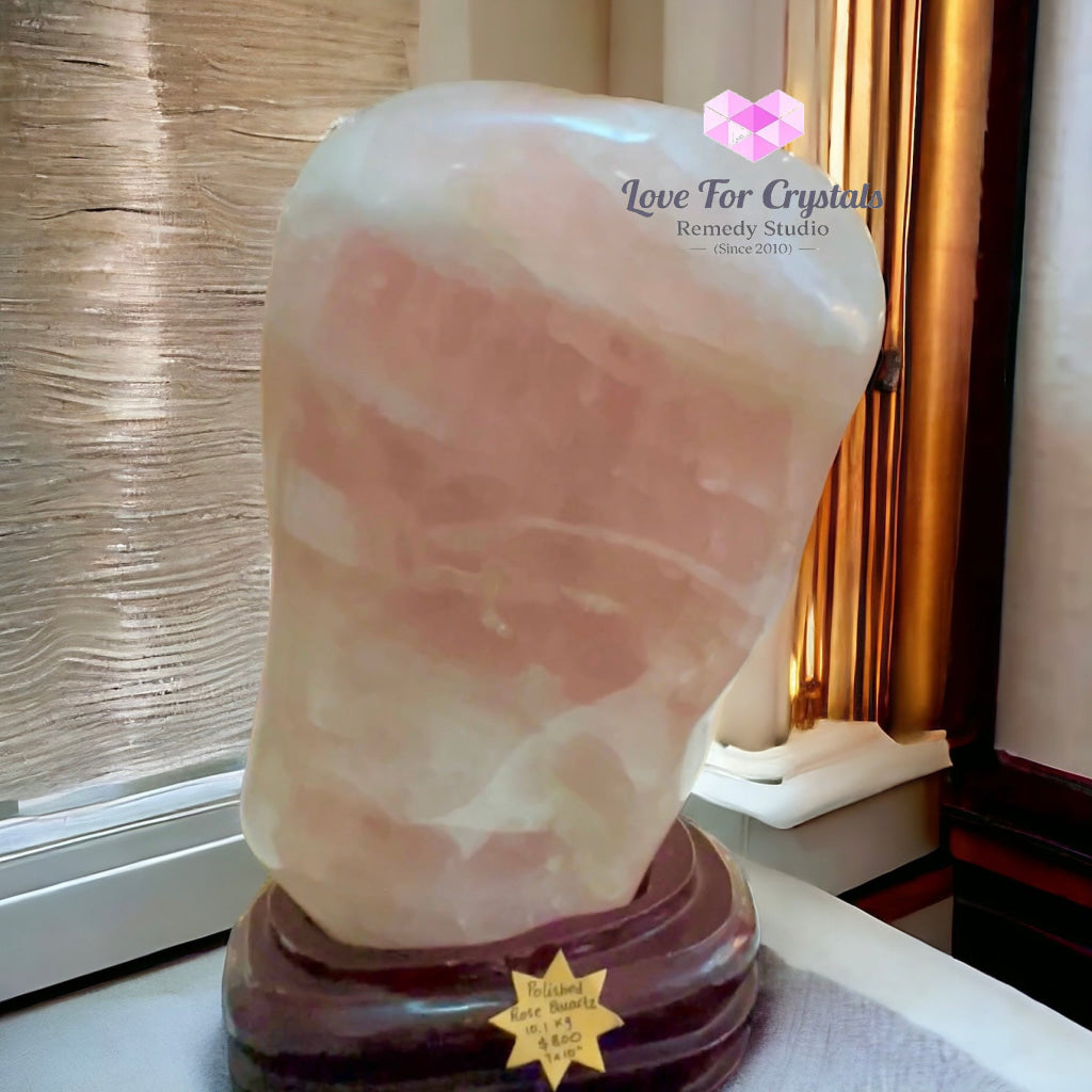 Rose Quartz Polished Big Display (7X10’) 10.1Kgs Stones