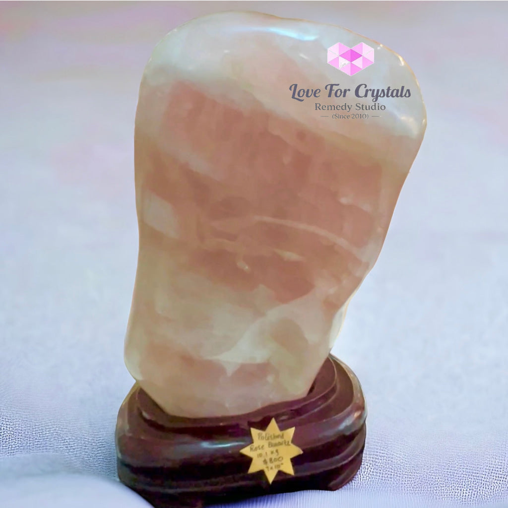 Rose Quartz Polished Big Display (7X10’) 10.1Kgs Stones