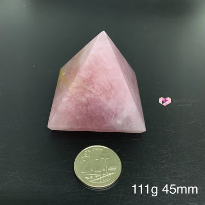 Rose Quartz Pyramid (Brazil)