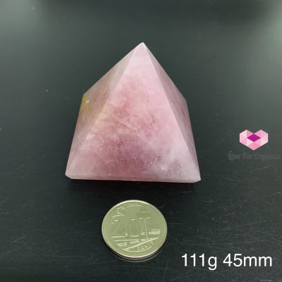Rose Quartz Pyramid (Brazil)