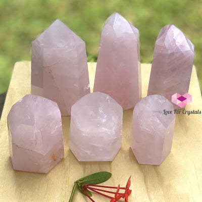 Rose Quartz Standing Point (Brazil)