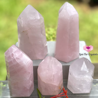 Rose Quartz Standing Point (Brazil)