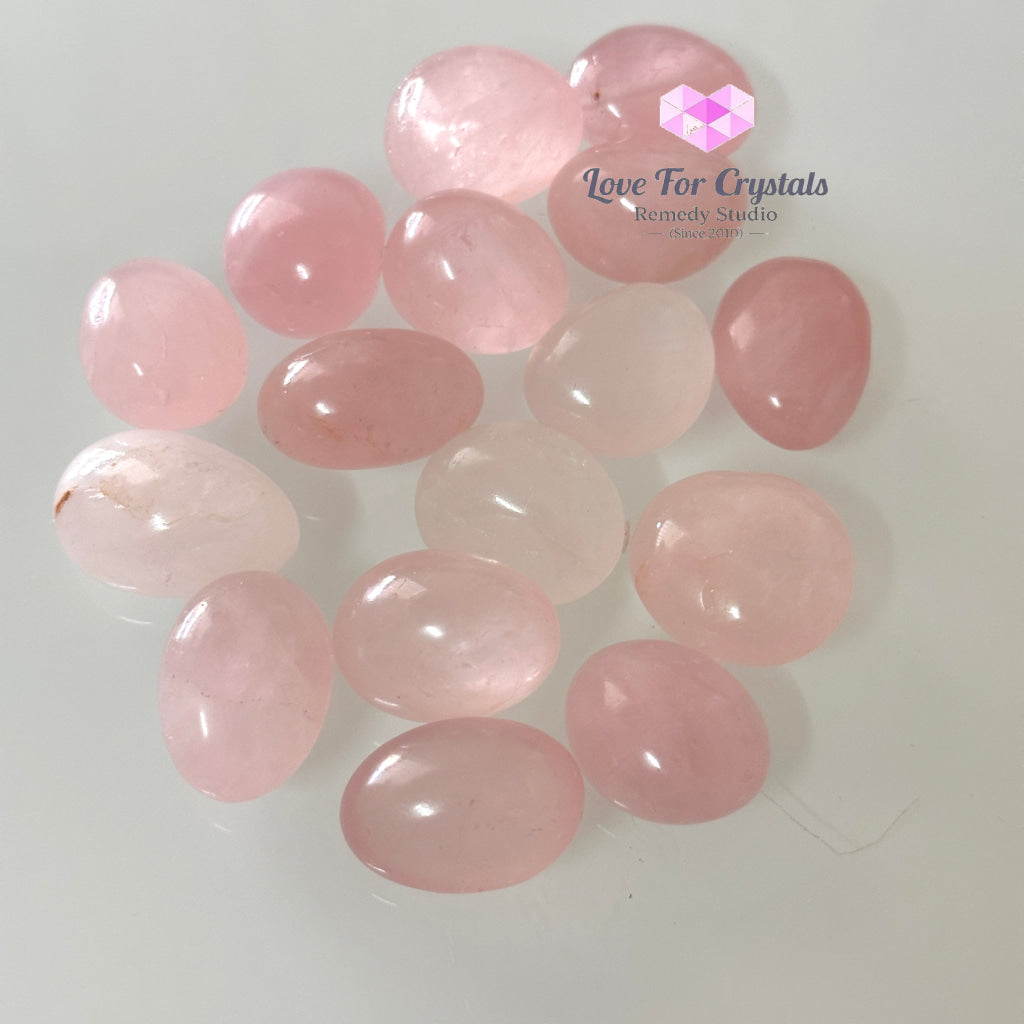 Rose Quartz Tumbled Stone 20-30mm, Love & Harmony - Random Piece - Tumbled Stones