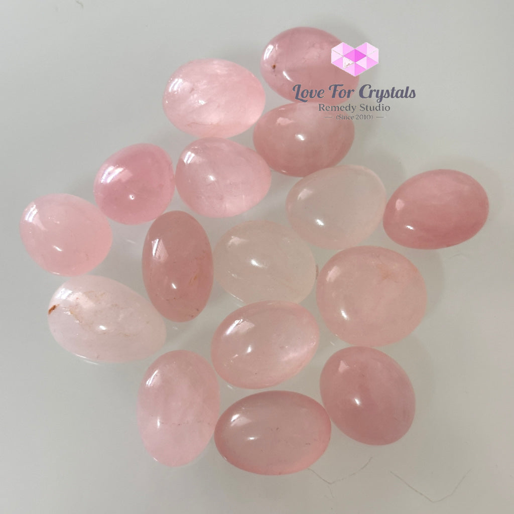 Rose Quartz Tumbled Stone 20-30mm, Love & Harmony - Random Piece - Tumbled Stones