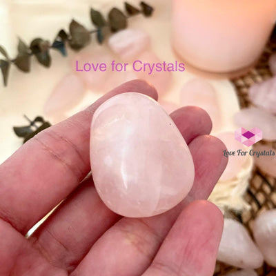 Rose Quartz Tumbled Stones (Brazil)
