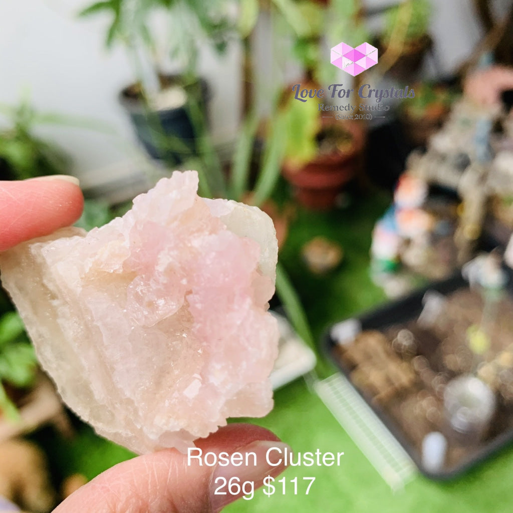 Rosen Cluster (Very Rare) Brazil Caves Geodes And Clusters