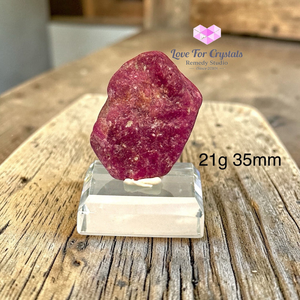 Ruby Raw High Grade (Encoded & Activated) 21g 35mm Ruby