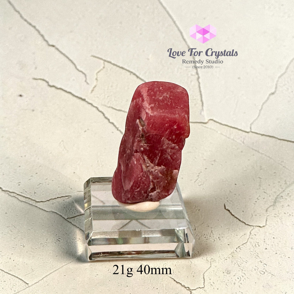 Ruby Raw High Grade (Encoded & Activated) 21g 40mm Ruby