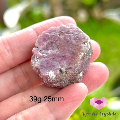 Ruby Record Keeper (Myanmar) 39G 25Mm Raw Crystals