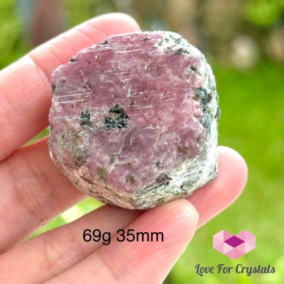 Ruby Record Keeper (Myanmar) 69G 35Mm Raw Crystals