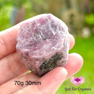 Ruby Record Keeper (Myanmar) 70G 30Mm Raw Crystals
